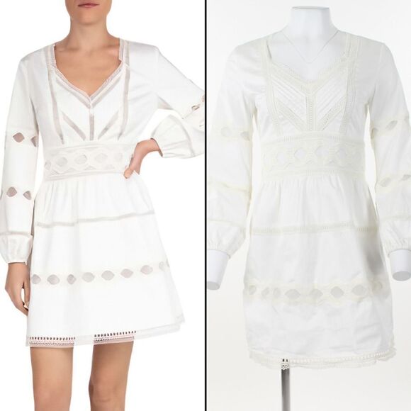 The Kooples Gardeny Laces Mini Dress